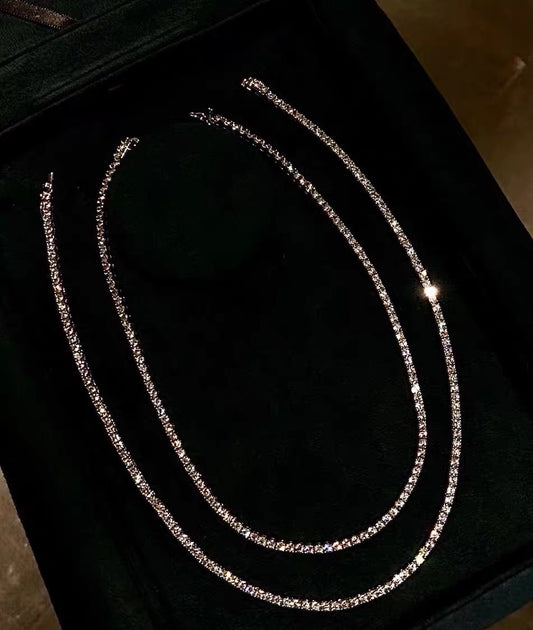 Moissanite Tennis Luxury Necklace