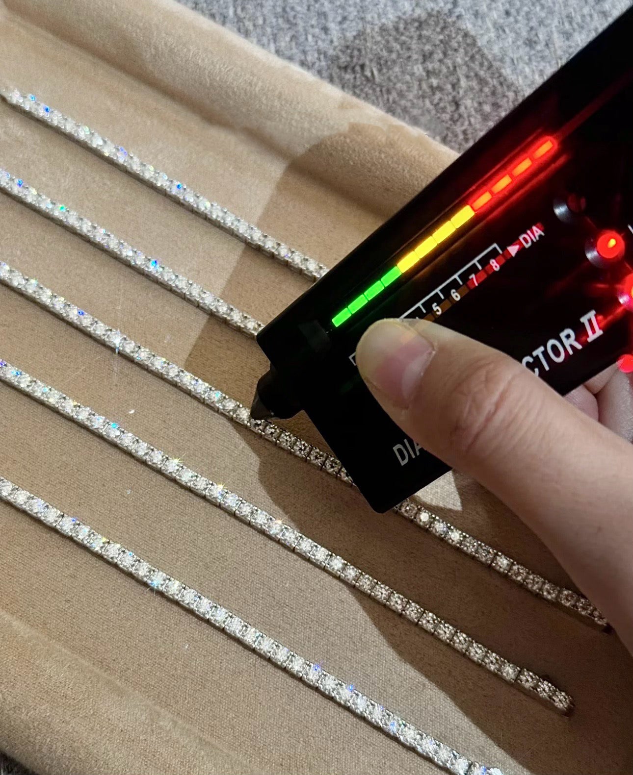Moissanite Tennis Luxury Bracelet