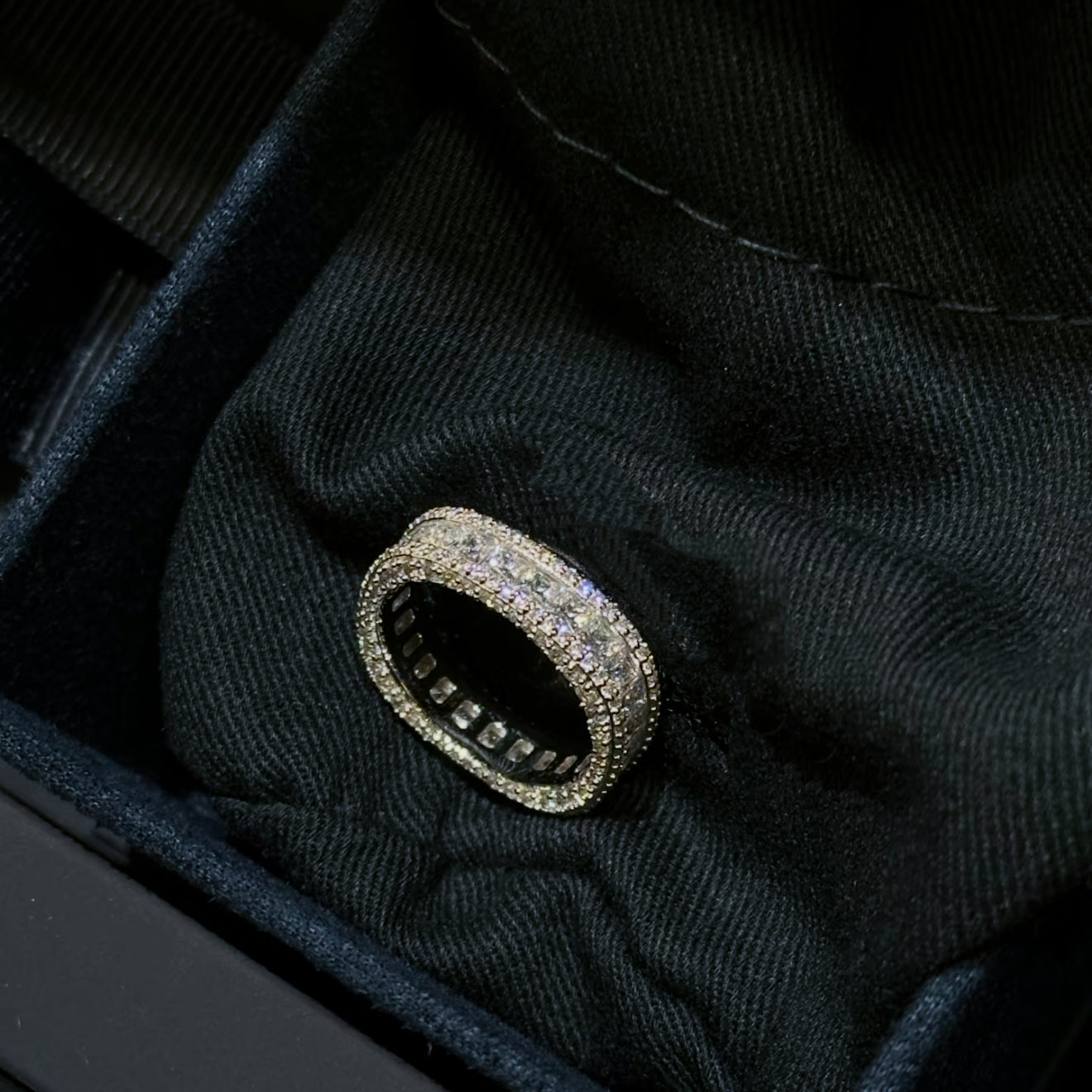 Luxury Full Pavé Crystal Ring