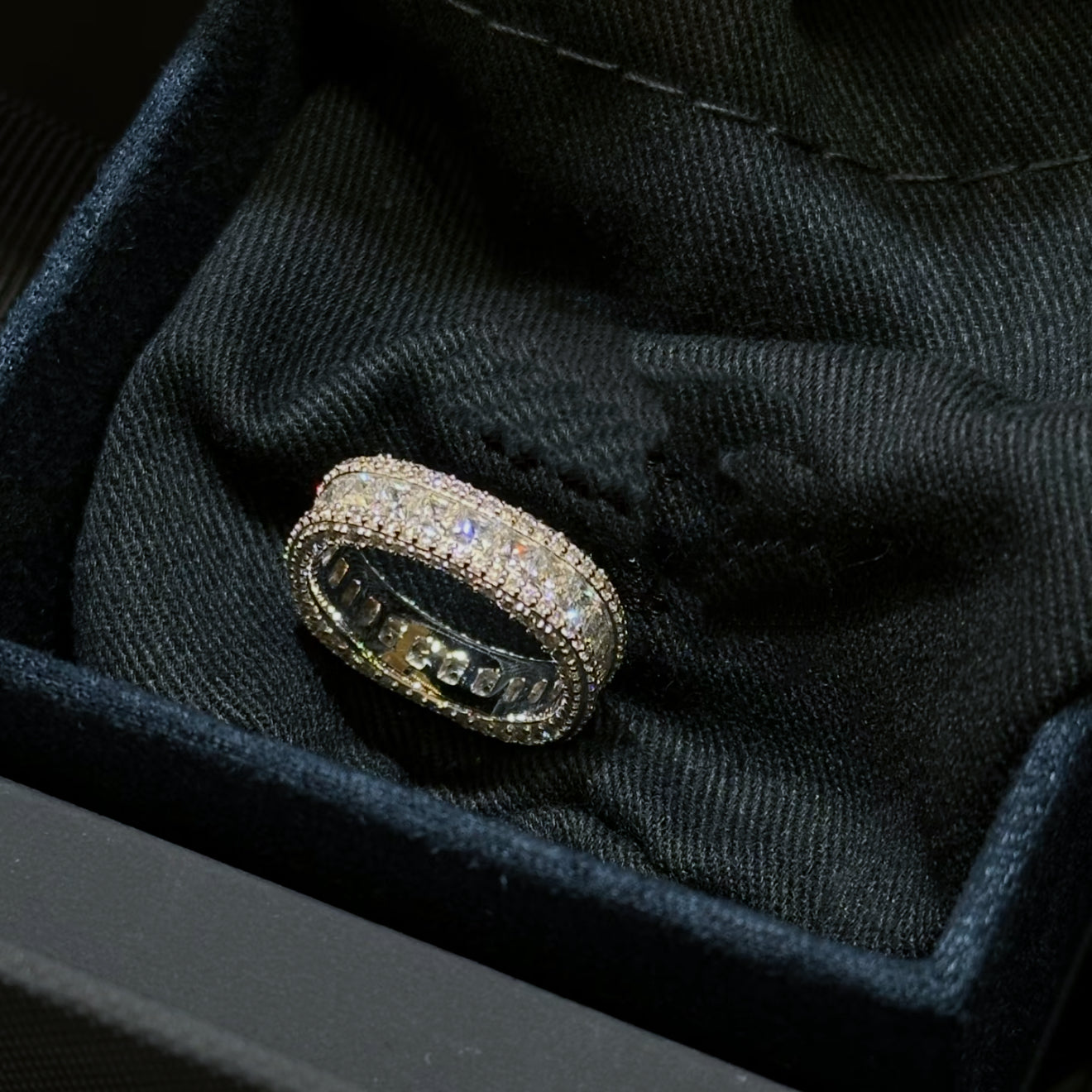 Luxury Full Pavé Crystal Ring