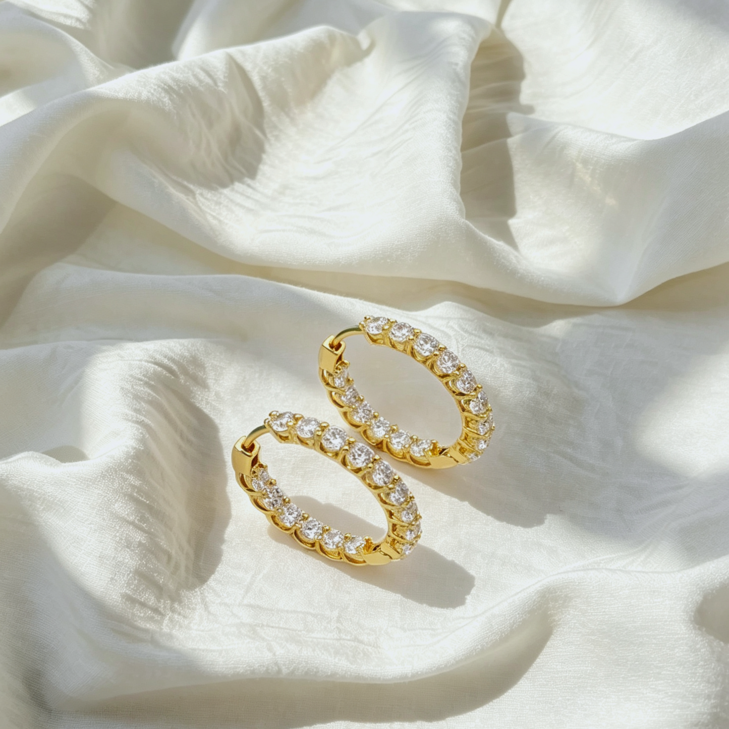 Moissanite Tennis Luxury Earrings